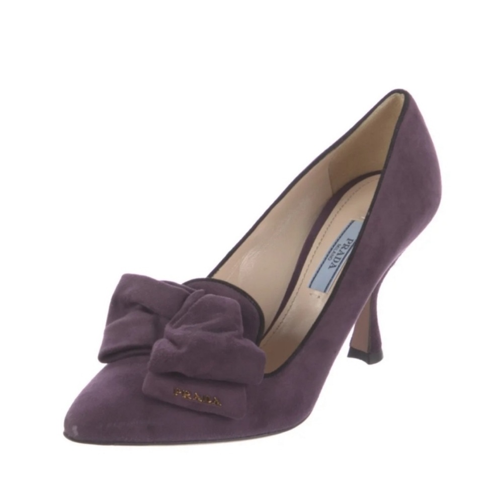 Prada Purple Heels